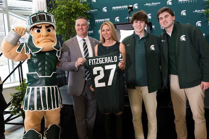 Pat Fitzgerald takes over Michigan State football intensely motivated to restore glory