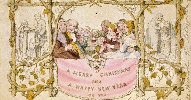 How Nostalgia Led to the Invention of the First Christmas Card