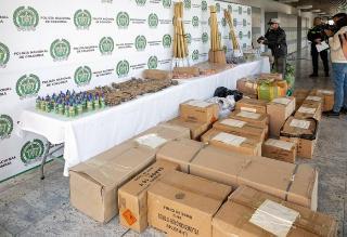 En lo que va de diciembre se han incautado 970 kilos de pólvora en Bogotá