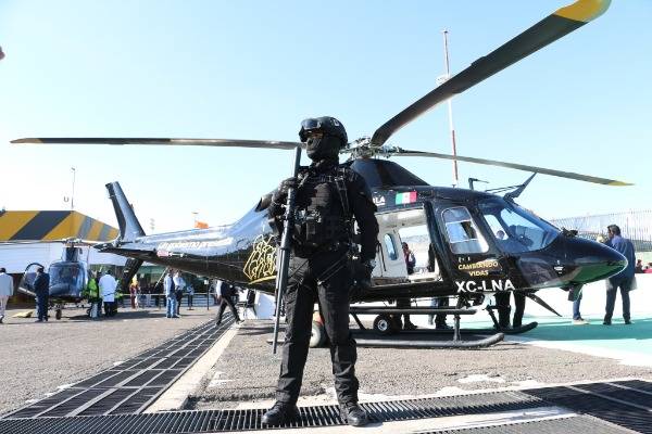 Helicóptero Augusta del gobierno de Puebla también será usado para patrullaje aéreo