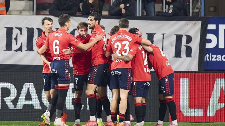 Osasuna gana al Levante con dos goles en la primera parte