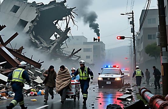 VIDEOS: ¡Pánico en Japón! Fuerte sismo desata alerta de tsunami y evacuaciones