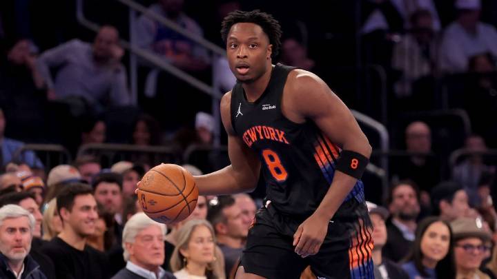 Knicks' OG Anunoby back vs. Jazz after nine