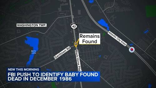 FBI looking to identify baby girl found in Gloucester County dumpster nearly 40 years ago
