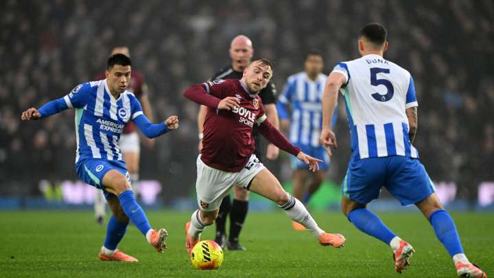 Brighton 1-1 West Ham: Seagulls snatch a point late on