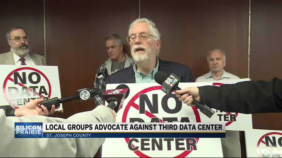 Local groups advocate against third data center in St. Joseph County