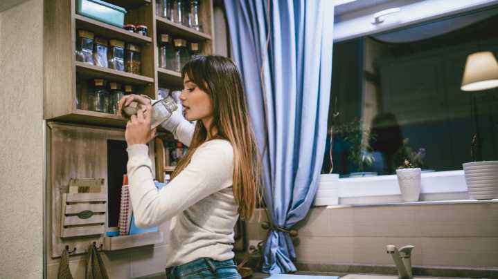 Want To Add A Subtle Aroma To Your Home? Reach For This Spice Cabinet Staple