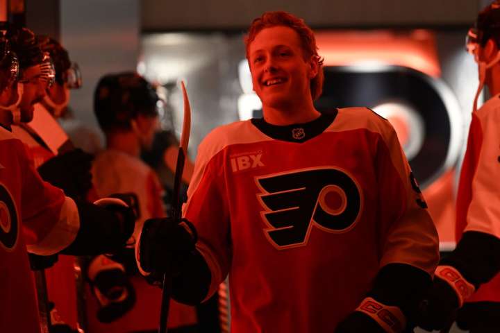 Flyers score 4 unanswered goals to down Sharks - The Rink Live | Coverage of youth, junior, high school and college hockey