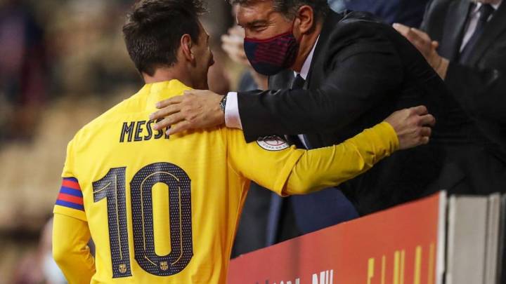 "Queremos que tenga el homenaje más bonito que haya existido nunca": Joan Laporta expresa su deseo con Messi