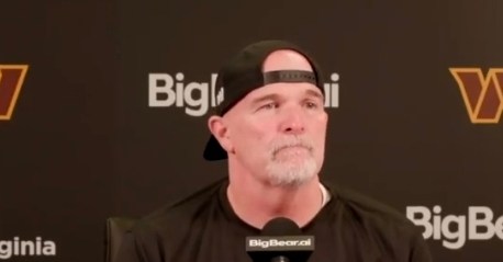 Dan Quinn: Jayden Daniels is not cleared for contact; “taking it all the way to Friday”