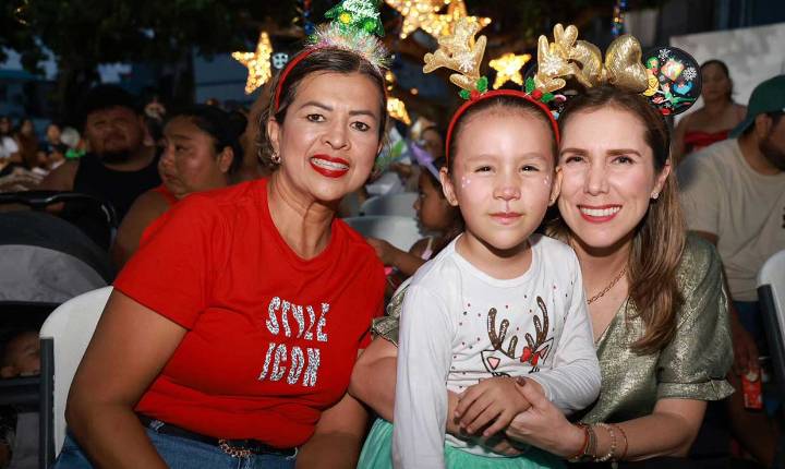 Atenea Gómez Ricalde impulsa convivencia familiar en Isla Mujeres con el programa “Posada en tu Colonia” en La Gloria