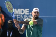 Nick Kyrgios Drops Sharp 2-Word Reaction to Ben Shelton After Dramatic On-court Fall Following his match against Ben Shelton, Aussie tennis star Nick Kyrgios shared a few words towards his American op