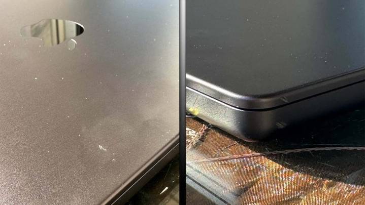 M5 MacBook Pro Sustained Only ‘Minor Scratches’ After Being Ran Over By a Car