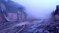 Un incendio en Tauste arrasa dos naves porcinas y mata a 1.500 lechones