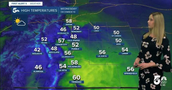 Near average Wednesday; temperatures rise 20 degrees above average on Thursday