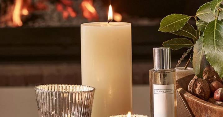 The White Company slashes price of Fireside, Mistletoe and Myrrh candles by 30%