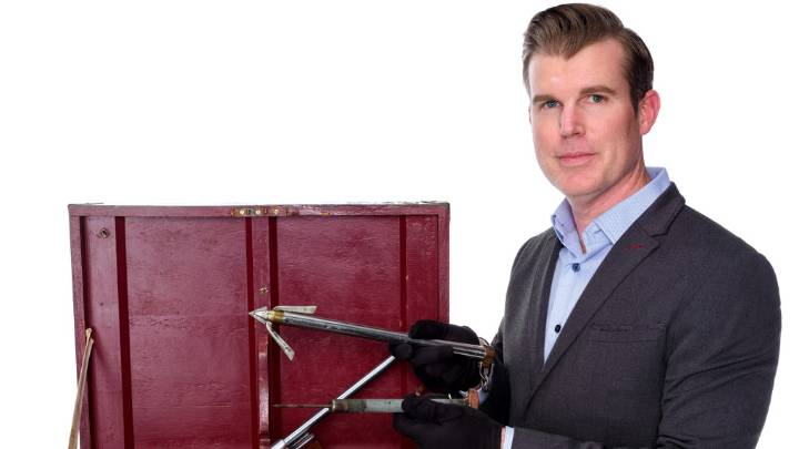 Jaws' iconic harpoon gun and fishing rod props resurface after 50 years