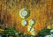 La iluminación navideña, todo un reclamo para los visitantes