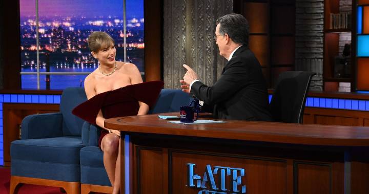 Why Is Taylor Swift Being So Weird on Colbert?