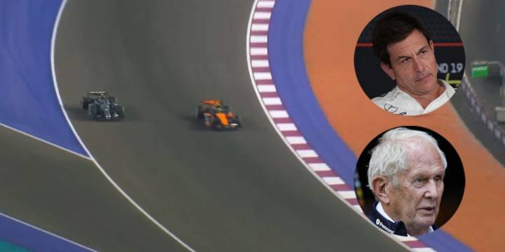 Los filosos dardos entre Red Bull y Mercedes por la controvertida maniobra entre Antonelli y Norris en el GP de Qatar