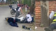 Motociclista murió luego de accidente que habría sido provocado por un agente de Tránsito en medio de operativo en Cali