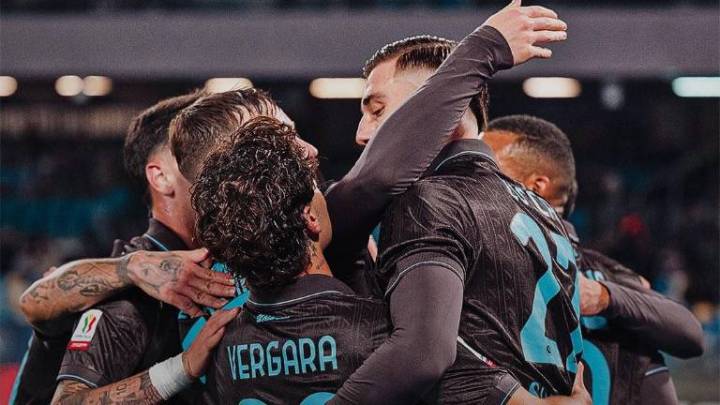 Napoli elimina al Cagliari en penales y regresa a cuartos de final de la Copa Italia