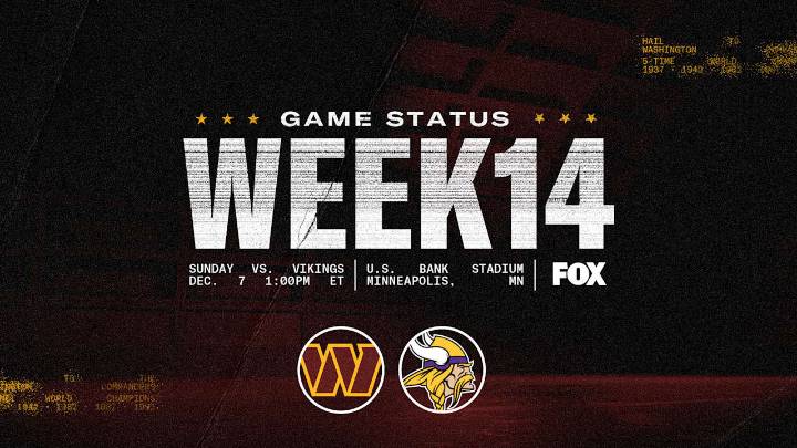 Game status | Jayden Daniels cleared for contact, will start vs. Vikings