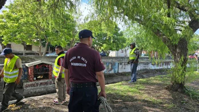 Nuevamente, desalojaron personas de los canales de la ciudad: Algunos estaban alcoholizados