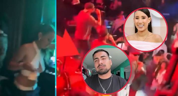 Captan a Samahara Lobatón con la expareja de Dayanita, tras ruptura con Bryan Torres