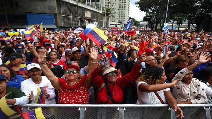 Venezolanos marchan para juramentar los CCBI y reiteran su apoyo a la Revolución Bolivariana (+Videos)