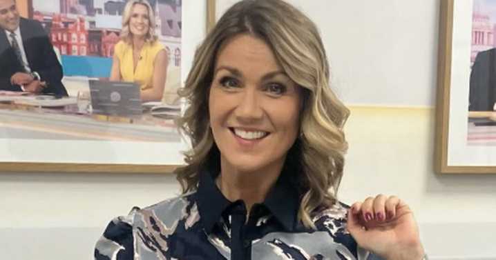 Susanna Reid’s latest waist-cinching GMB dress has 40% off and will make you look instantly classy