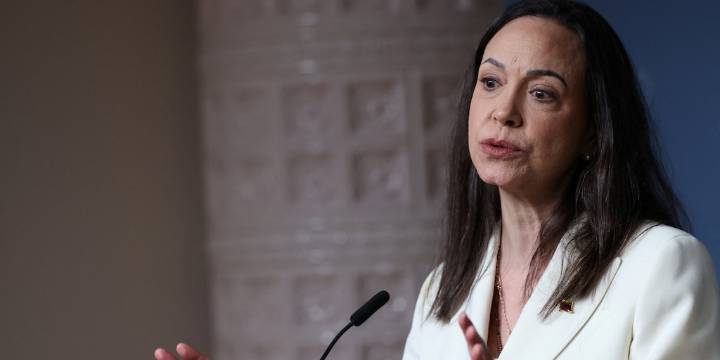 María Corina Machado pidió intensificar la presión sobre Maduro: “Para alcanzar la libertad se necesita fuerza”