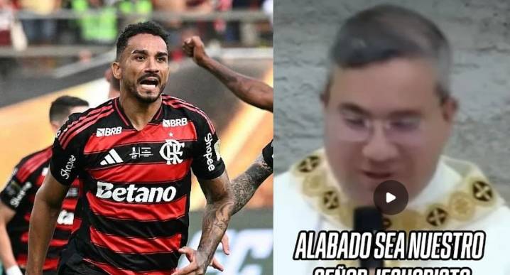 Flamengo | Insólito: sacerdote detiene misa tras gol de Danilo en final de la Copa Libertadores 