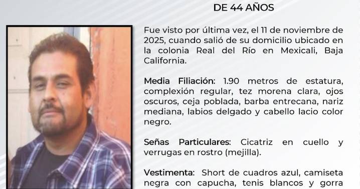 Buscan a Hiram Osuna Padilla; desapareció tras salir de su casa en Real del Río