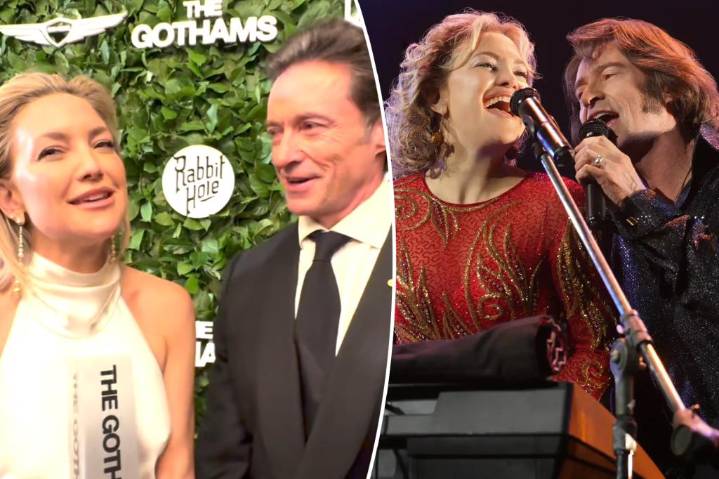 Exclusive | Hugh Jackman, Kate Hudson admit they feel like married couple after filming 'Song Sung Blue'