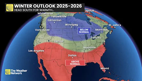 Snowbirds may be in luck this winter with a favourable forecast