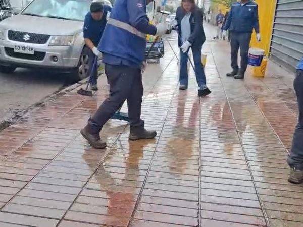Autoridad sanitaria no quedó conforme con las labores de limpieza realizadas por la municipalidad en el casco central