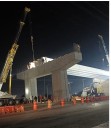 Cierres nocturnos en vialidades por construcción de puente en Soledad