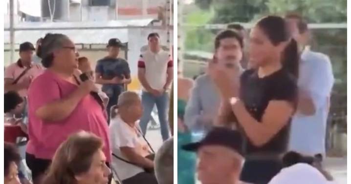 '¿De qué sirven las becas con tanta inseguridad?': Vecina confrontó a secretaria del Bienestar en Colima