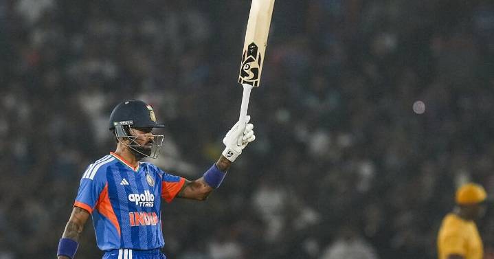 Pandya's fifty powers India to 101-run win over SA in first T20I