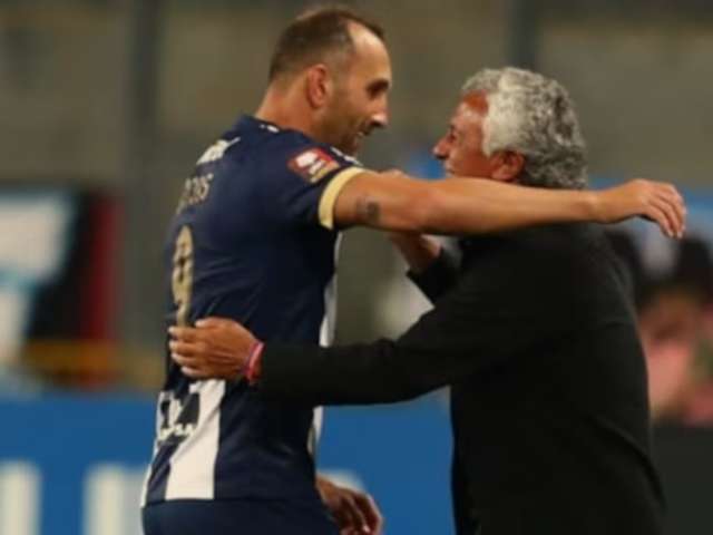 Hernán Barcos salva a Alianza: conoce la historia detrás del abrazo con Gorosito
