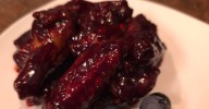 Buffalo Bills tailgate recipes: New England-Inspired Blueberry Wings
