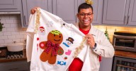 Make your own no-sew ‘ugly’ Christmas sweater for cheap