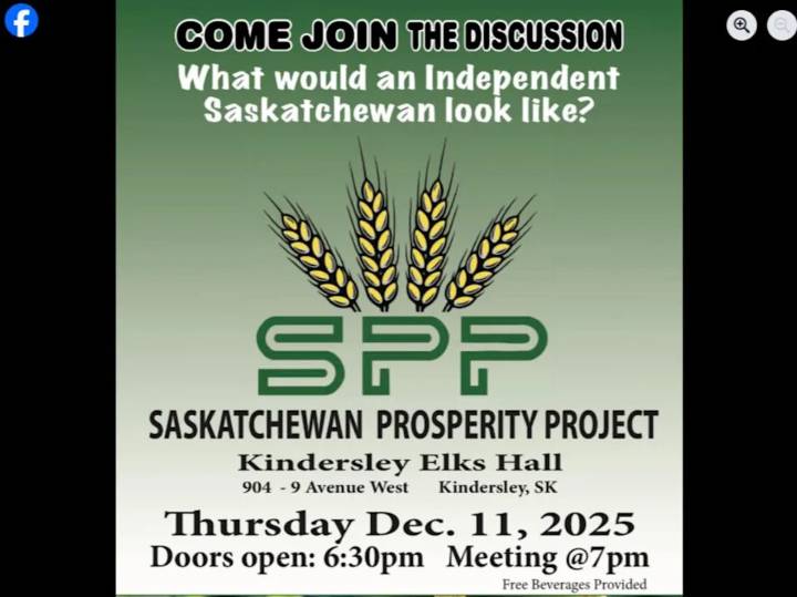 FIRST READING: And now Saskatchewan has a secession movement