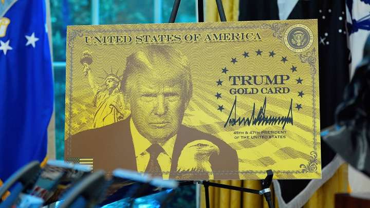 Trump officially launches 'gold card' immigration program, offering a path to citizenship for $1 million