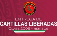 Invitan a clase 2006 y remisos a recoger su Cartilla de Identidad Militar