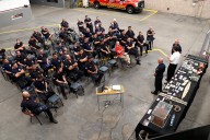 Bomberos Voluntarios de Olavarría realizaron una capacitación sobre reptiles y animales venenosos