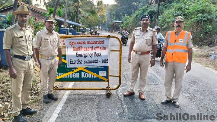 Karwar: Successful mock radiation-leak drill conducted at Kaiga nuclear power plant; DC says all stages executed effectively