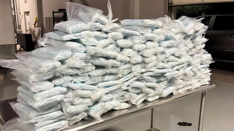 Aseguran más de medio millón de pastillas de fentanilo en garitas de Nogales