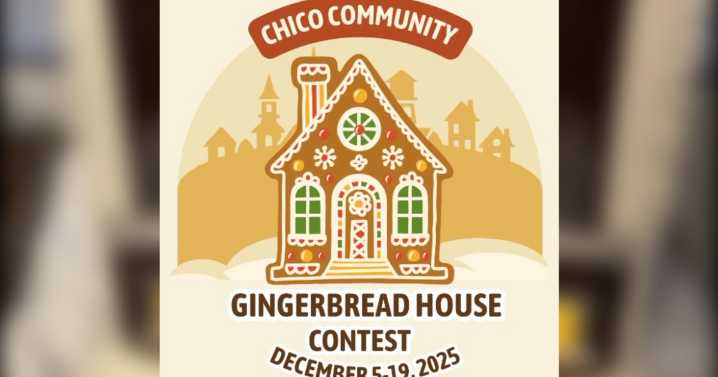 MONCA hosting Chico Community Gingerbread House Contest & Showcase